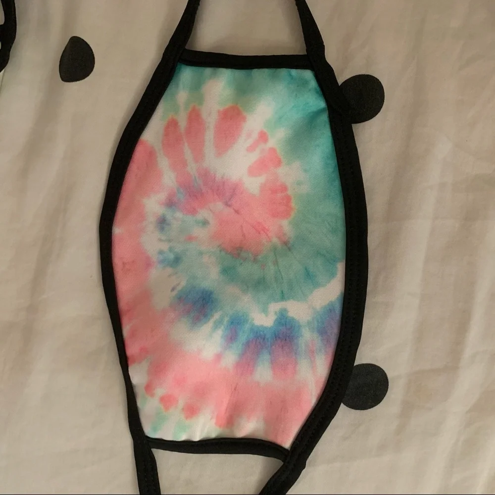 💙 Pastel Tie-Dye Face Mask